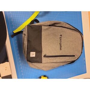 Livingston Sling Backpack Merchant Craft Gray Black Leeds Bag